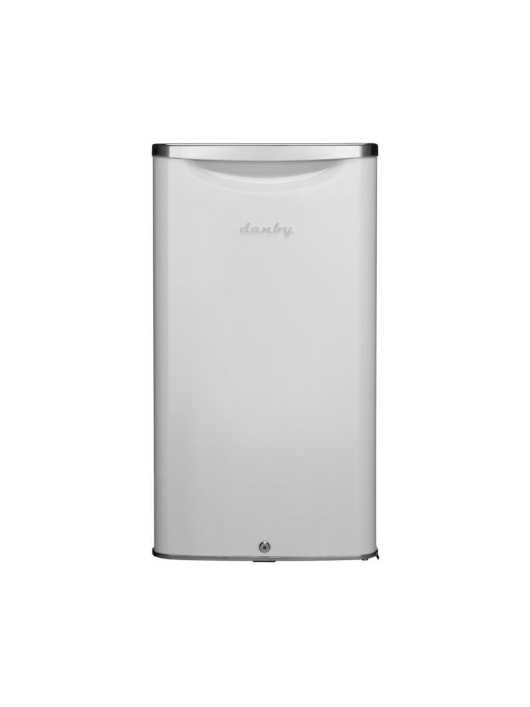 3.3 cu. ft. Contemporary Classic Compact Fridge in Pearl White