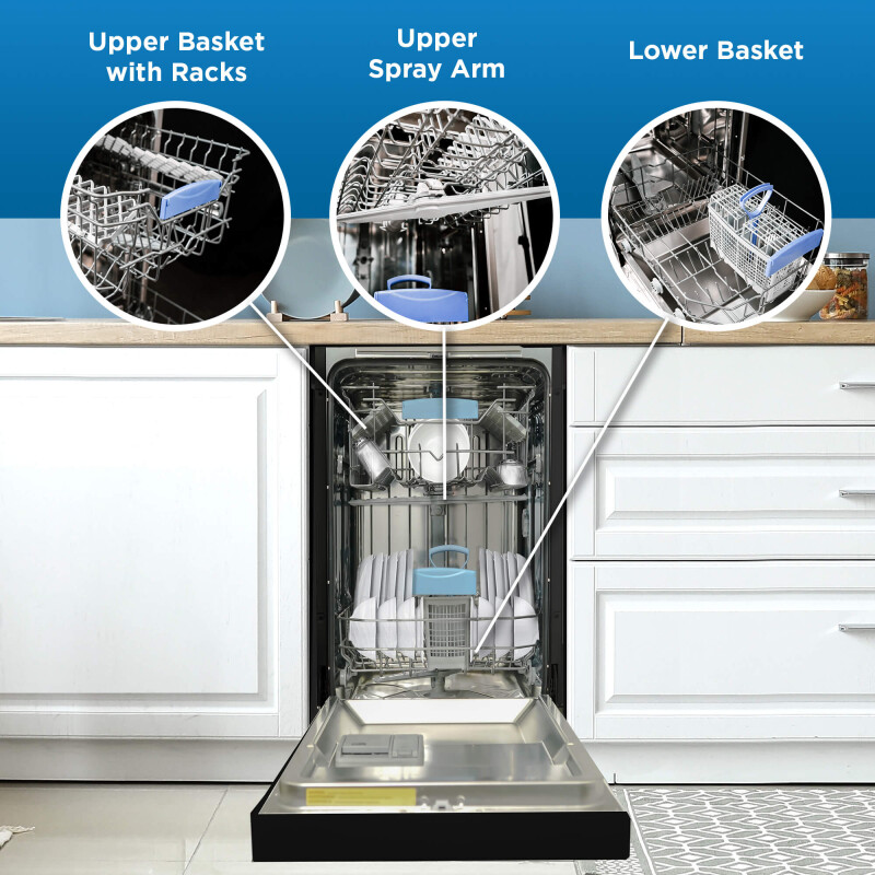 18″ Wide Built-in Dishwasher