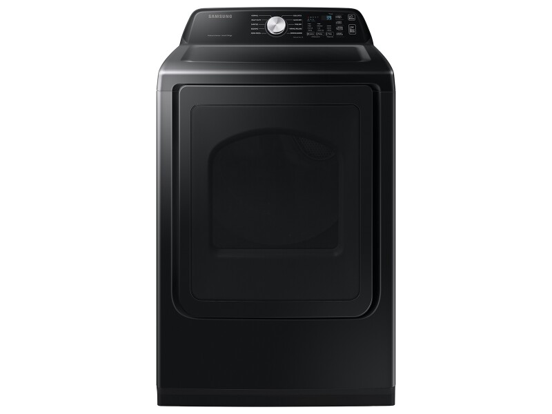 7.4 cu. ft. Smart Electric Dryer with Sensor Dry in Brushed Black
