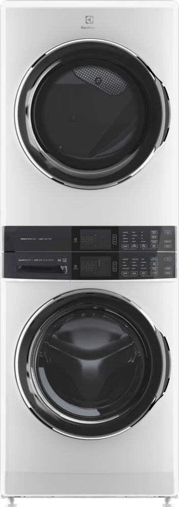 600 Series Laundry Tower Single Unit Washer & Electric Dryer