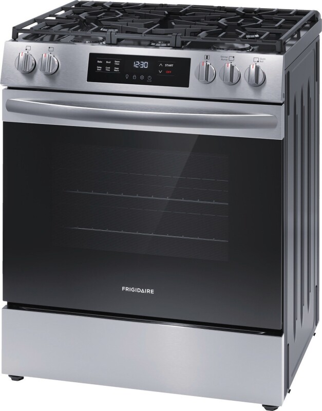 30" Gas Range with Steam Clean