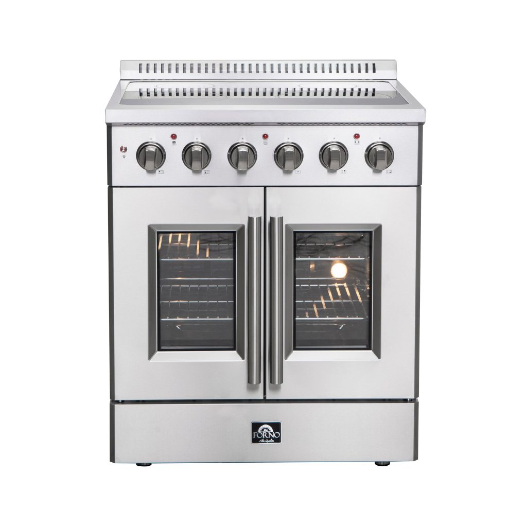 Galiano 30-Inch Freestanding French Door Electric Range, True Convection, Energy Efficient