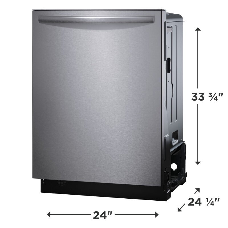 24" Stainless Steel Tub Dishwasher with CleanBoost™