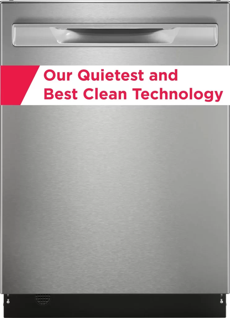 24" Stainless Steel Tub Dishwasher with CleanBoost™ and Adaptive Quick Wash