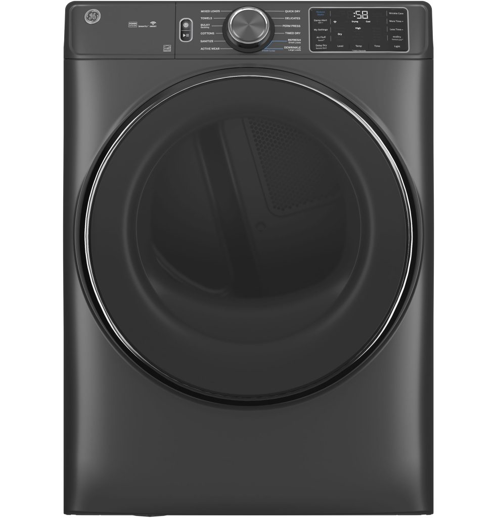 7.8 cu. ft. Capacity Smart Front Load Electric Dryer with Steam and Sanitize Cycle