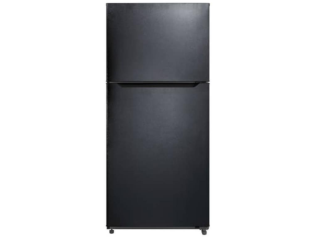 18.0 Cubic Foot Top Mount Refrigerator In Black