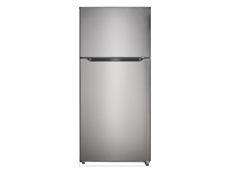 18.0 Cubic Foot Top Mount Refrigerator Stainless Steel
