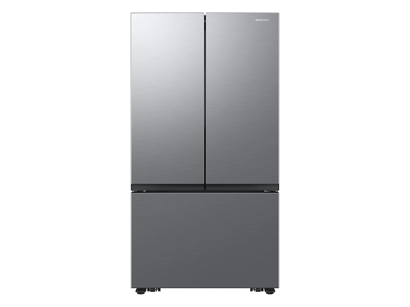 Bespoke AI 3-Door French Door Mega Capacity | Dual Ice Maker & Stainless Look 27 cu.ft.