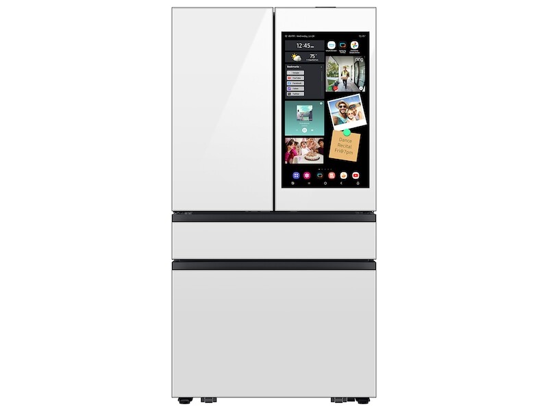 Bespoke AI 4-Door French Door AI Family Hub™ | AI Vision & Auto Open Door 23 cu.ft.