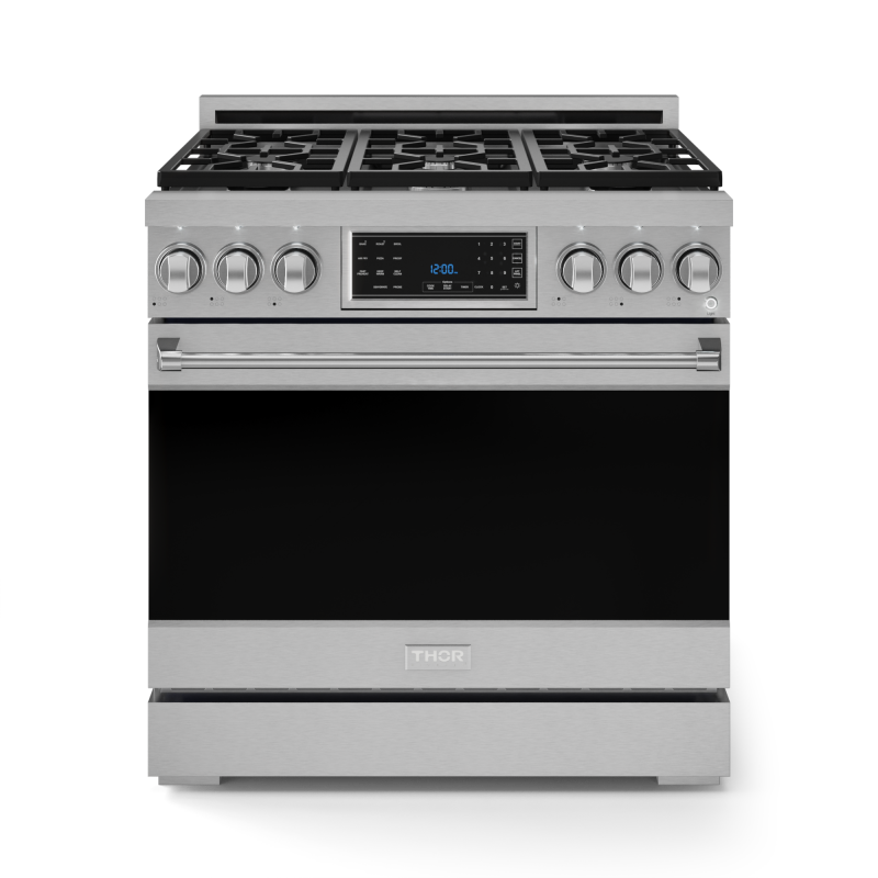 36 Inch Professional Lp Range With Tilt Panel Touch Control In Stainless Steel Gordon Ramsay Series