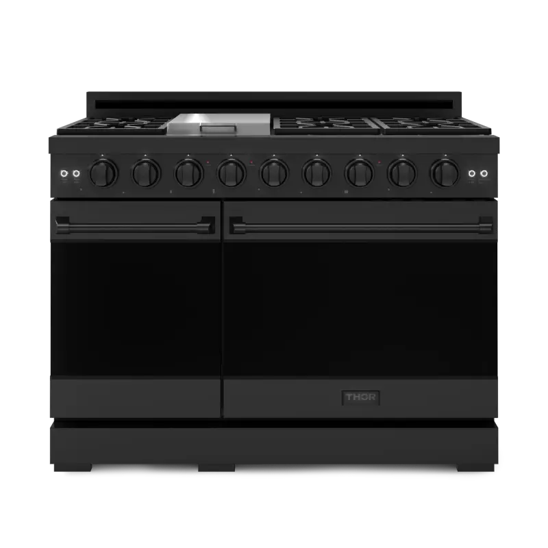 48 Inch Professional Lp Range With Pro-style Knobs In Black Gordon Ramsay Series