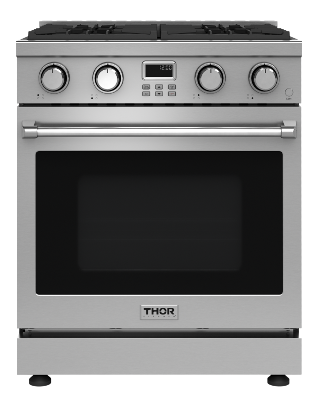 30 Inch Contemporary Professional Liquid Propane Range Thor Kitchen