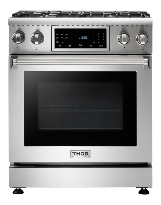 30 Inch Tilt Panel Professional Liquid Propane Range