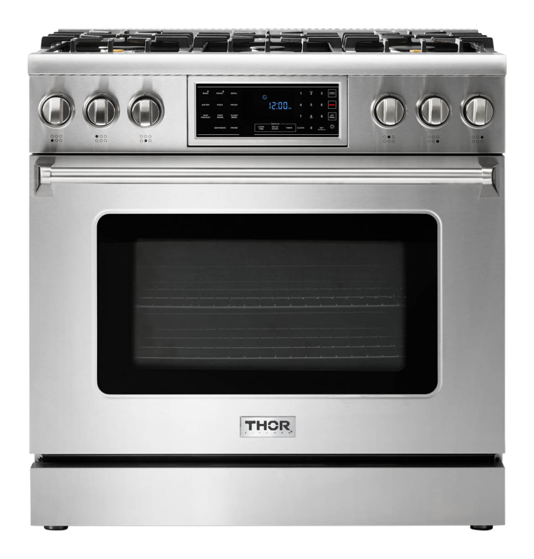 36 Inch Tilt Panel Gas Range Professional