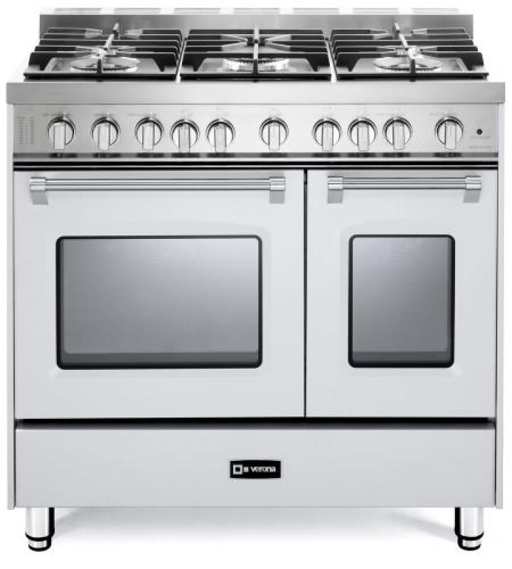 36 inch Prestige Series Freestanding Gas Double Oven Range with 5 Sealed Burners, 3.9 cu. ft. Oven Capacity, Convection
