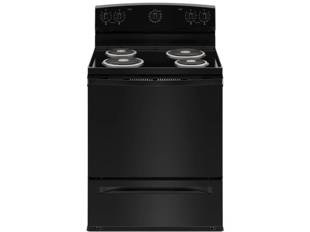 30 Inch Freestanding Electric Range Black