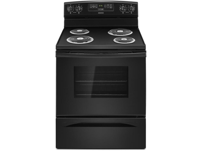 30 Inch Freestanding Electric Range Black