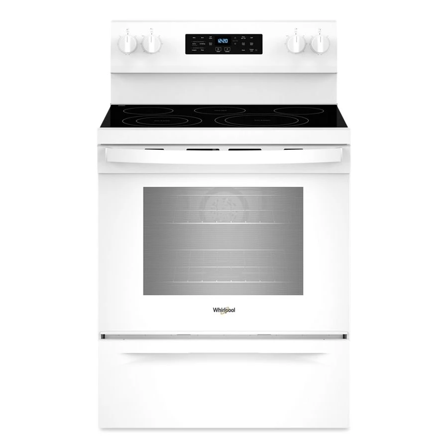 30-inch Energy Star Electric Range with Air Cooking Technology, No Preheat Air Fry and Air Baking and Self Clean