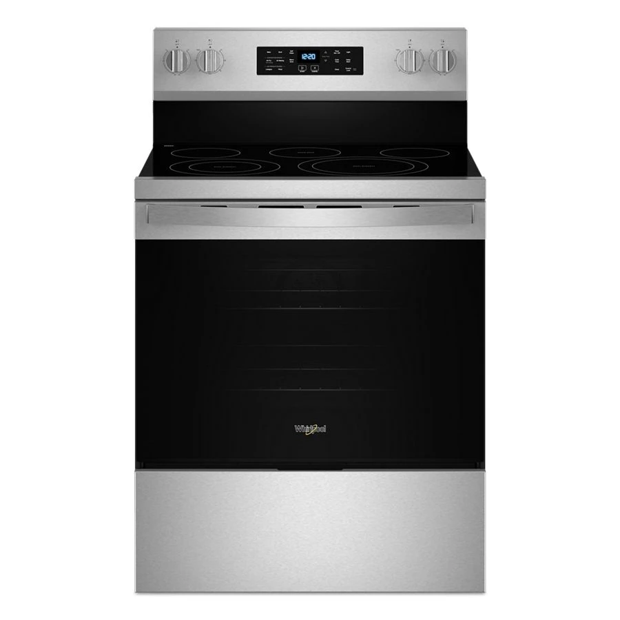 30-inch Energy Star Electric Range with Air Cooking Technology, No Preheat Air Fry and Air Baking and Self Clean
